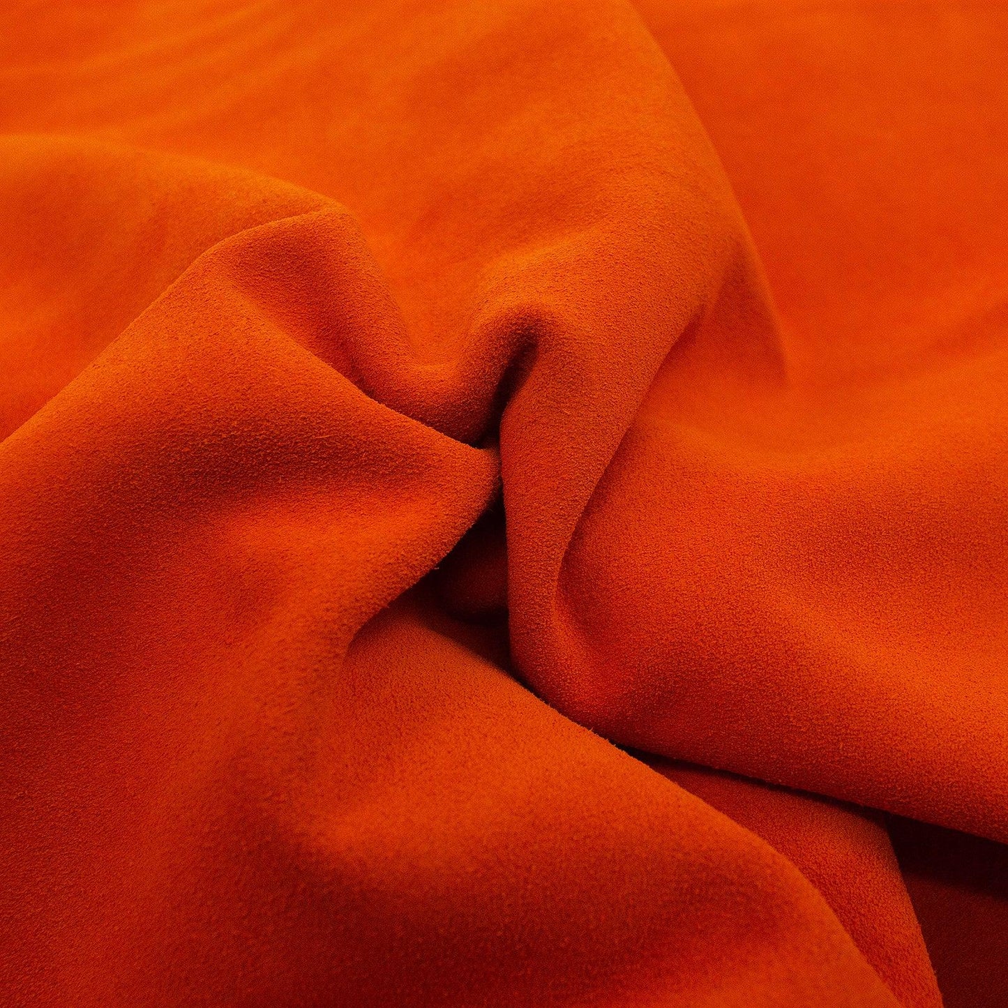 Piel de serraje afelpado marigold CONTINUIDAD - La Tendeta del Cuero