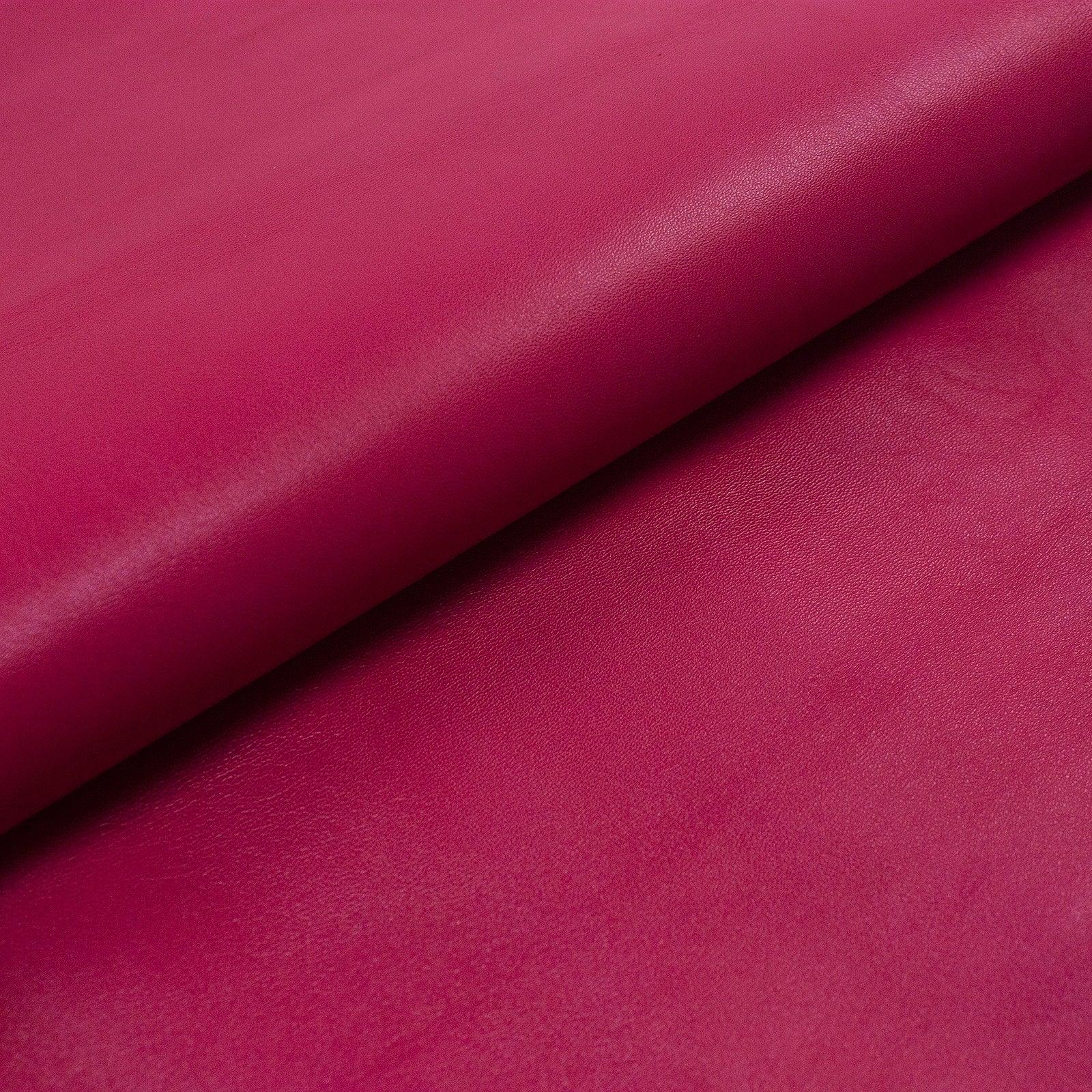 Trozo de piel cabra rosa fuerte - La Tendeta del Cuero