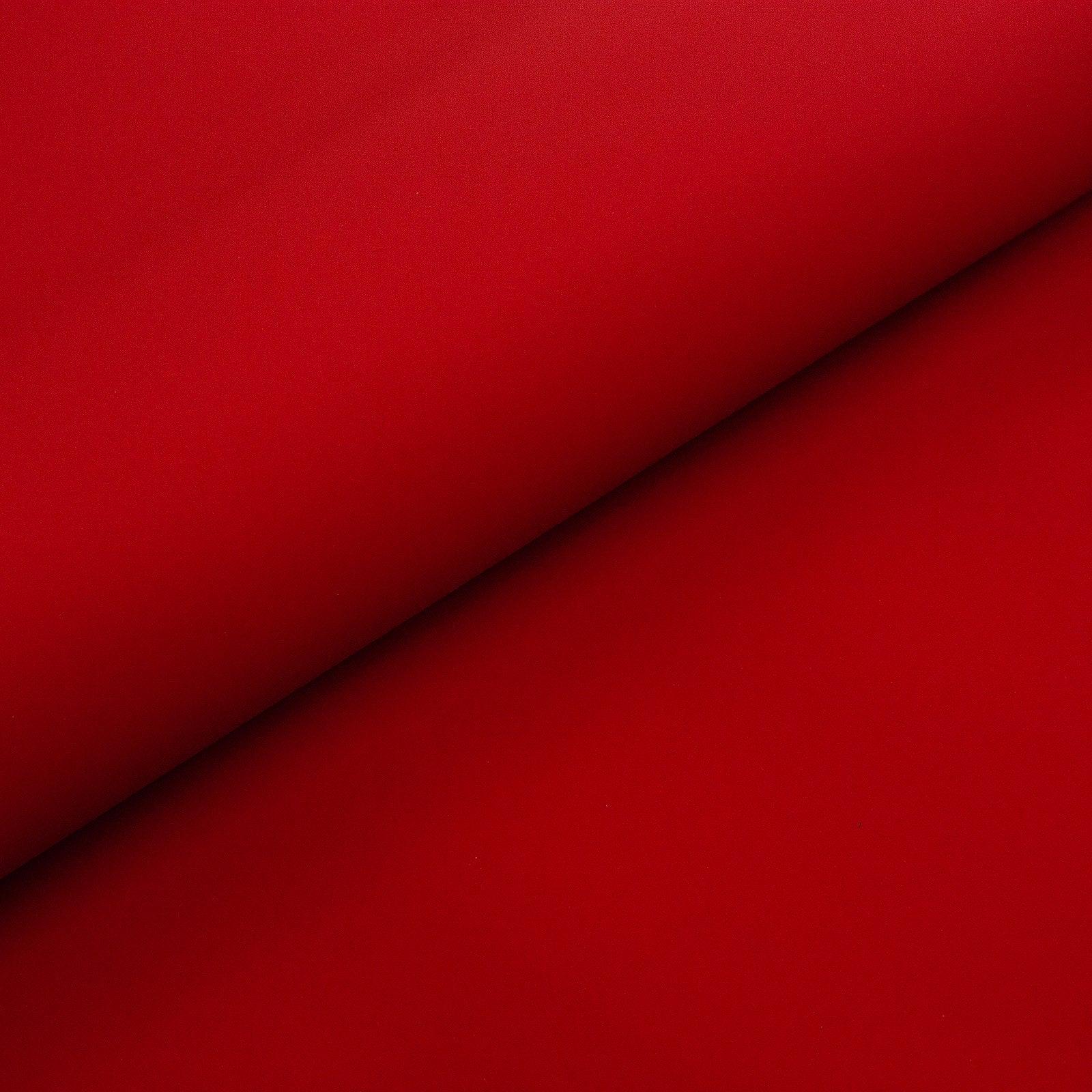 Piel de vacuno engomado rojo - La Tendeta del Cuero