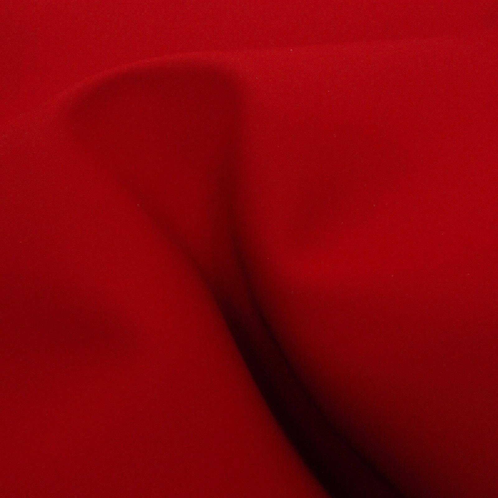 Piel de vacuno engomado rojo - La Tendeta del Cuero