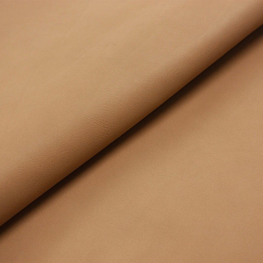 Trozo de piel vacuno marron claro - La Tendeta del Cuero