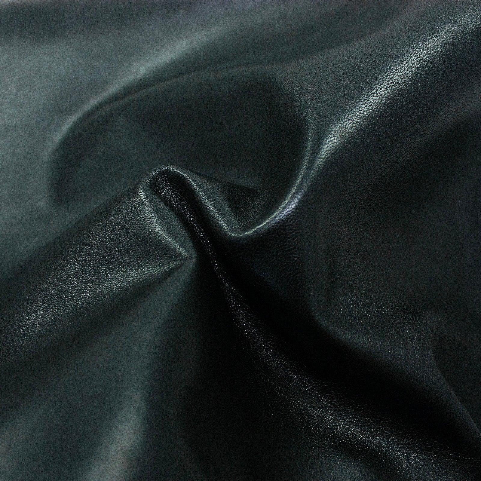 Trozo de piel forro cabra antracita - La Tendeta del Cuero