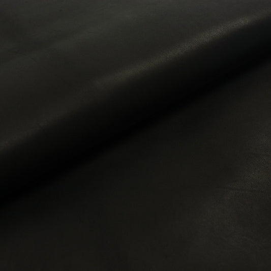 Trozo de piel forro cordero negro mate