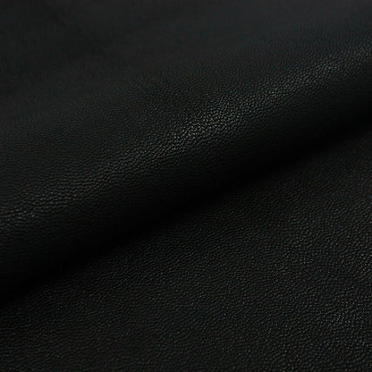 Trozo de piel cordero rustico negro - La Tendeta del Cuero
