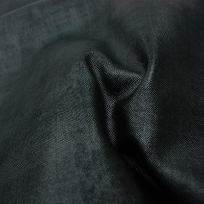 Trozo de piel vacuno grabado saffiano negro plateado - La Tendeta del Cuero