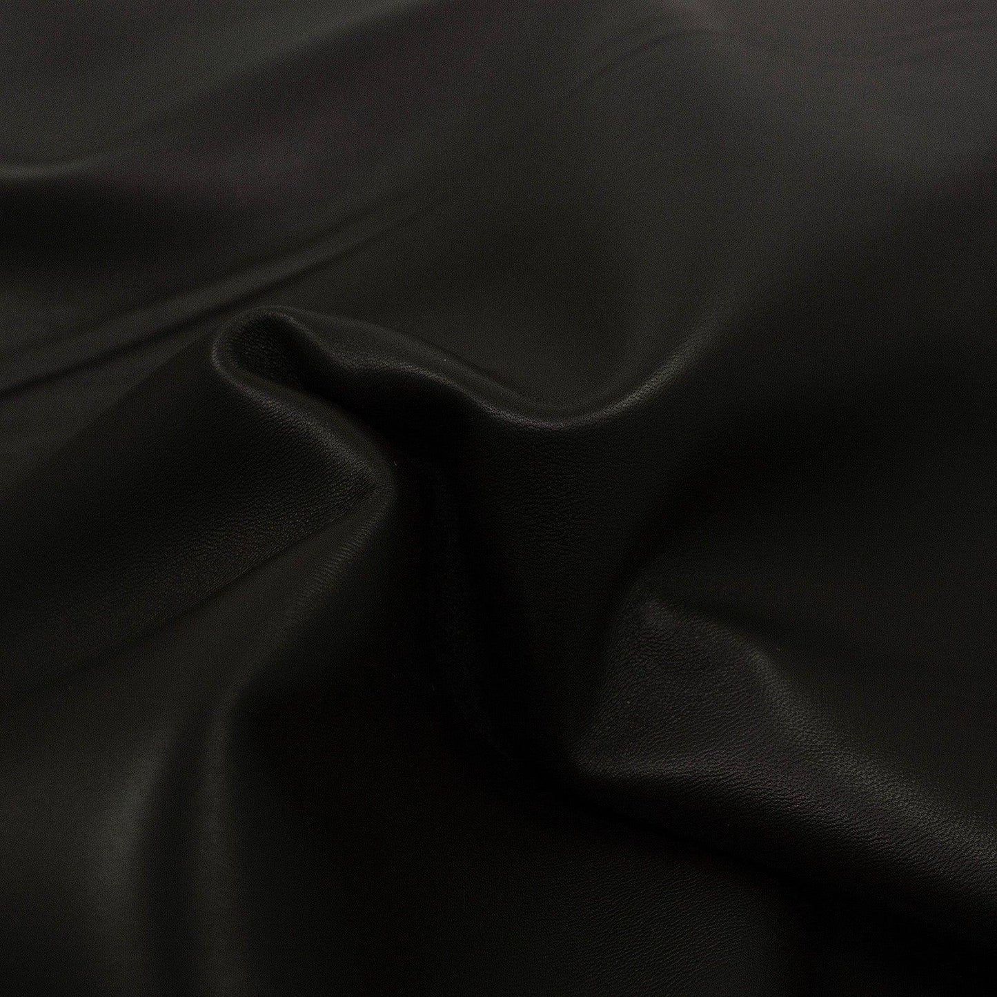 Piece of lamb leather, chocolate color