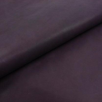 Self-shining purple cowhide
