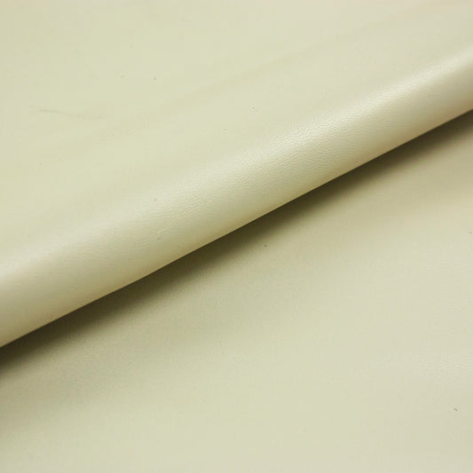 Platinum goat lining leather