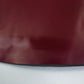 Florentine auto-shined garnet cowhide leather piece