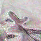 Trozo de piel grabado cocodrilo multicolor
