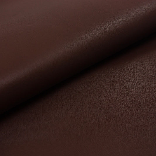 Trozo de piel cordero marron oscuro