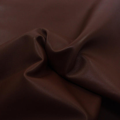 Trozo de piel cordero marron oscuro