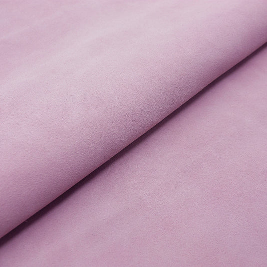 Piel de serraje afelpado rosa CONTINUIDAD