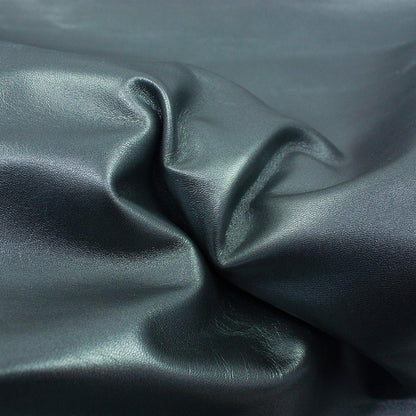 Piece of old silver goatskin lining