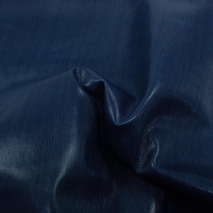 Piece of fantasy leatherette marine blue