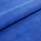 Trozo de piel serraje azul