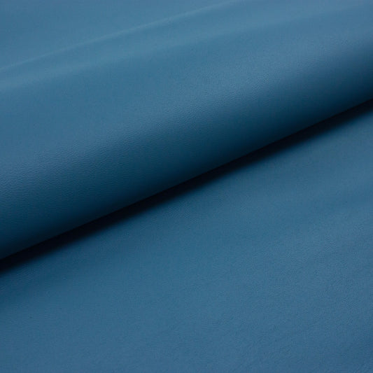 Piel de cabra azul petroleo