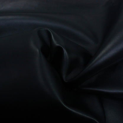 Piece of black goatskin lining
