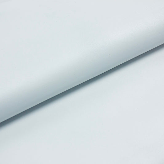 Trozo de piel forro cabra blanco nacarado