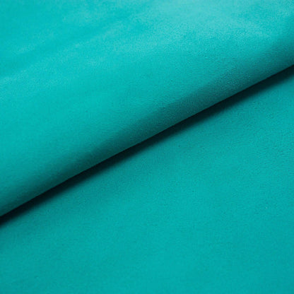 Aqua suede