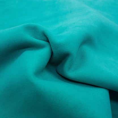 Aqua suede