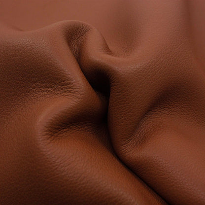 Pumped cowhide leather