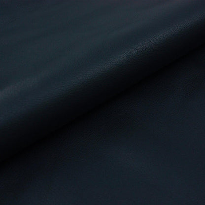 Dark blue pumped cowhide