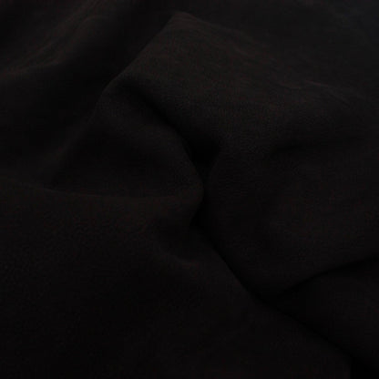 Rustic chocolate nubuck cowhide