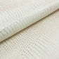 Piece of beige crocodile-embossed leather - rose gold