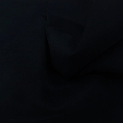 Piece of navy blue suede leather