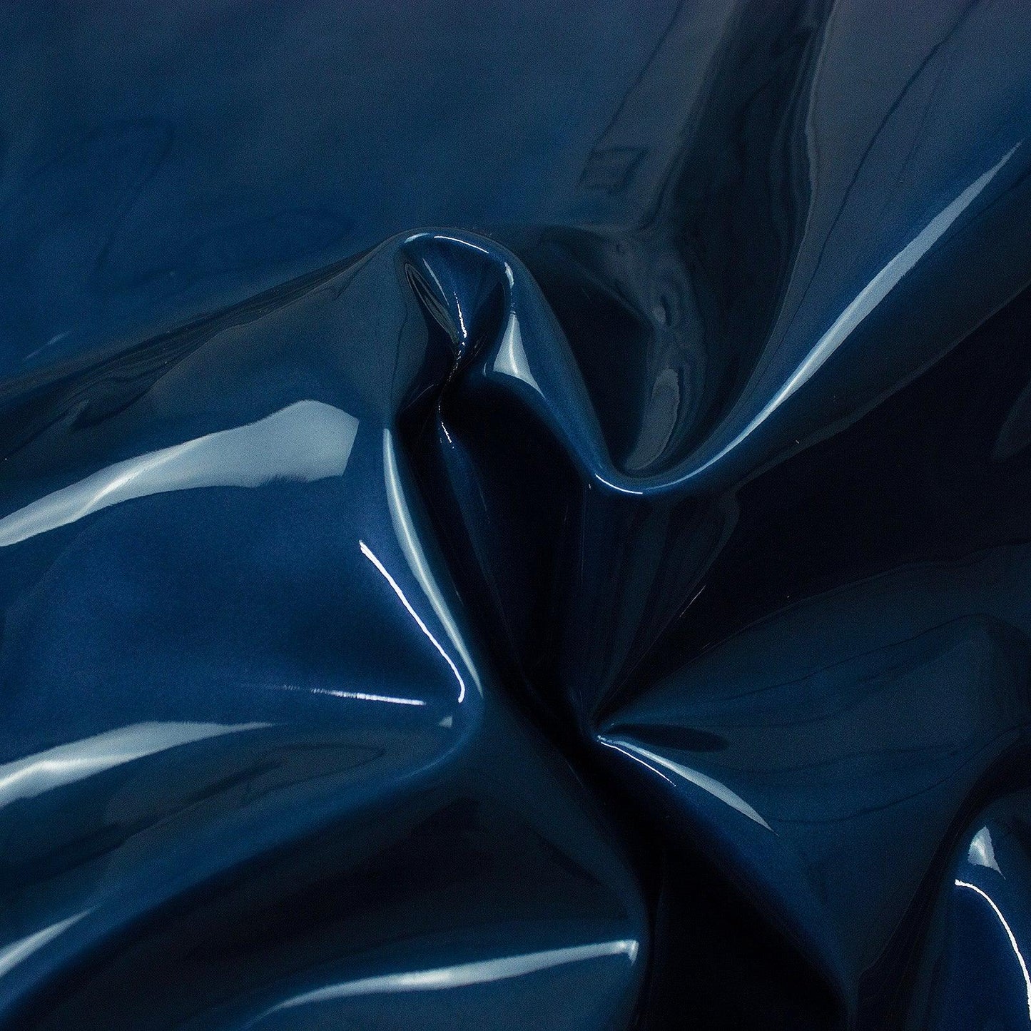 Pacific blue patent leather