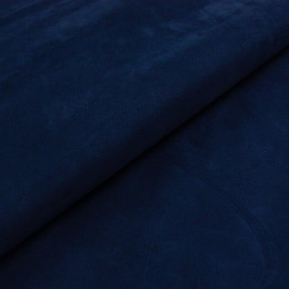 Piel de vacuno nobuck azul marino