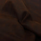 Piece of oiled brown Western split leather