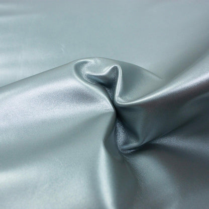 Piece of silver goatskin lining