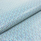 Fantasy polka dot leather piece in blue tones