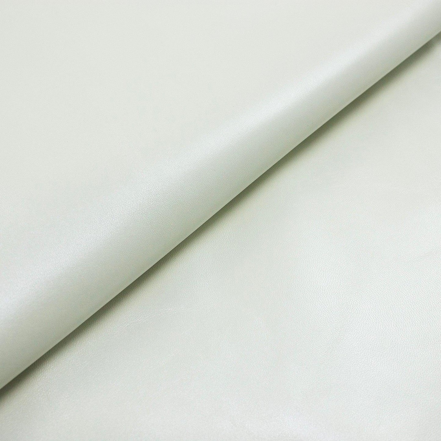 Piece of pearly white goat leather