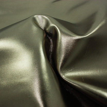 Piece of bronze goatskin lining