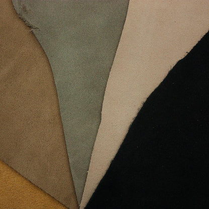 Lot 5 pieces of split leather various colors