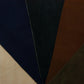Lot 5 pieces of split leather various colors