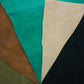 Lote 5 trozos de serraje varios colores