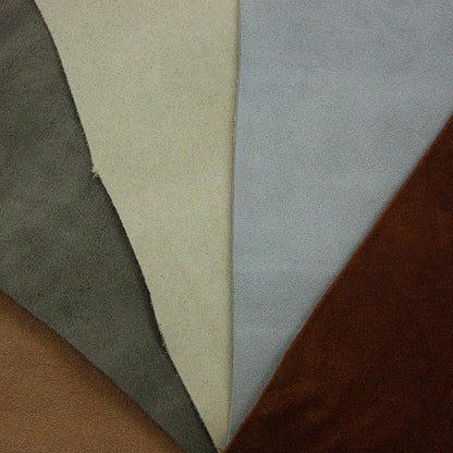 Lote 5 trozos de serraje varios colores