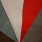 Lote 5 trozos de serraje varios colores