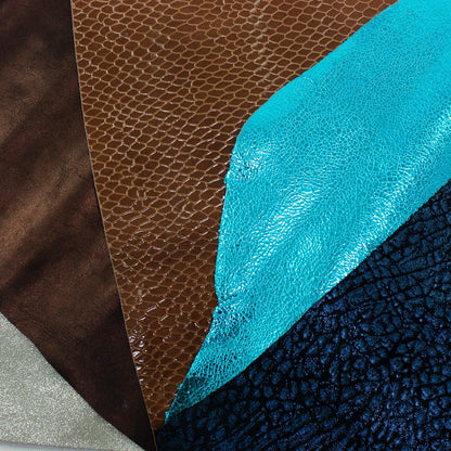 Lote 5 trozos de grabados y fantasias varios colores