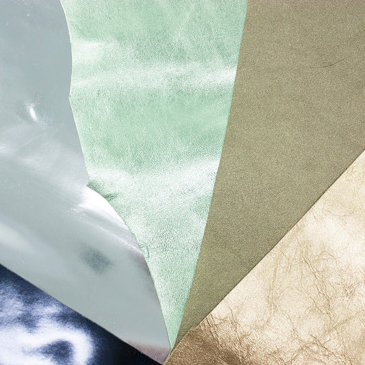 Lote 5 trozos de laminado varios colores