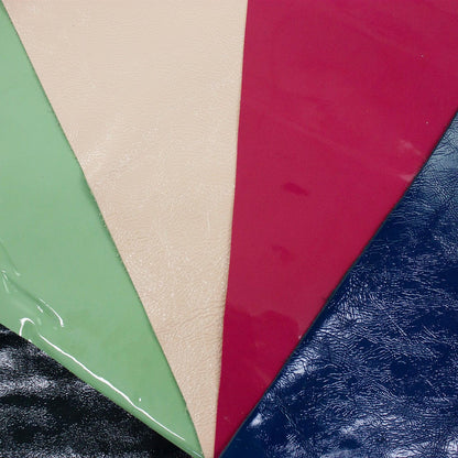 Lot 5 pieces of patent leather various colors