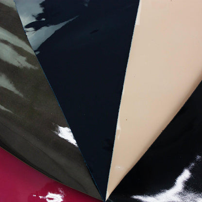 Lot 5 pieces of patent leather various colors