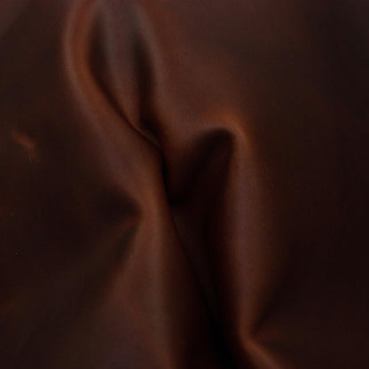 Crazy horse burgundy oiled cowhide