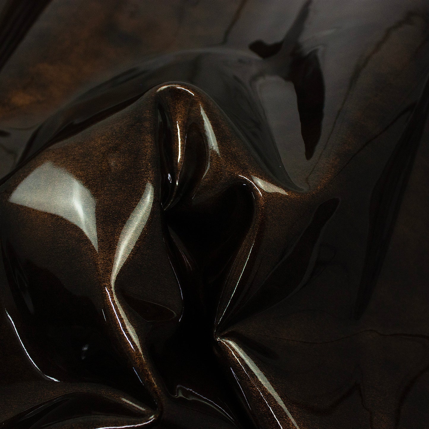 Piel de charol bronce envejecido
