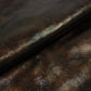 Piel de charol arrugado bronce envejecido