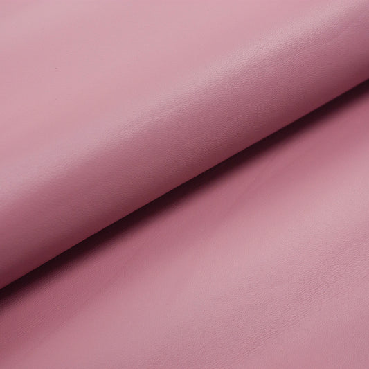 Dark pink goatskin piece